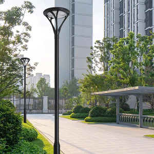 Nouveau design de lampadaires étanches IP65 en aluminium personnalisés 3m 4m 5m Path Park Light Landscape Lawn Light - Product Image 2