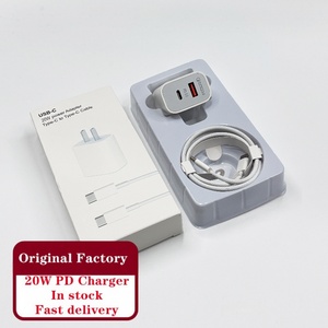 <span class=keywords><strong>Cargador</strong></span> <span class=keywords><strong>original</strong></span> PD de fábrica de 20W, USB C, <span class=keywords><strong>cargador</strong></span> rápido, adaptador de cable de carga, <span class=keywords><strong>cargador</strong></span> de viaje para <span class=keywords><strong>iPhone</strong></span> 16 <span class=keywords><strong>Pro</strong></span> <span class=keywords><strong>Max</strong></span> 15 Plus - Product Image 1