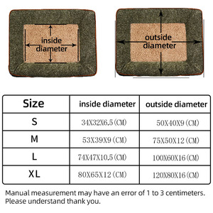 Canapé-lit orthopédique pour animaux de compagnie en fausse fourrure antidérapant avec éponge haute densité amovible et lavable et maison pour chat en peluche à motif uni - Product Image 3