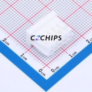 XHY-10Y Housing (Wire-to-Board / Wire-to-Wire) P=2.5mm Connector ( Jack Structure: 2x5P )( Pitch: 2.5mm )( Row Spacing: 2.5mm ) - Product Image 2