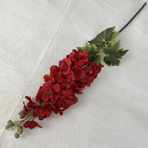 Flores Artificiales Delphinium <span class=keywords><strong>de</strong></span> Tacto <span class=keywords><strong>Real</strong></span>, Nuevas, Venta al Por Mayor <span class=keywords><strong>de</strong></span> Fábrica, para Decoración del Hogar, Flores Individuales - Product Image 4