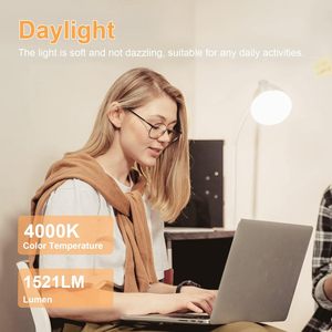 Lampadina LED Antela E27 15W 1521Lm Bianco Neutro 4000K Corpo in Plastica Alta Efficienza Durata 25000 Ore - Product Image 5