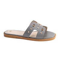 Chaussures pour femmes, pantoufles respirantes antidérapantes plates à enfiler, été, logo personnalisé, OEM, vente en gros pour les boutiques américaines et européennes, dropshipping