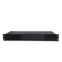 Convertisseur de téléphone à Fiber optique monomode, montage sur Rack à Fiber unique 32 canaux, multiplexeur vocal PCM sur Fiber optique