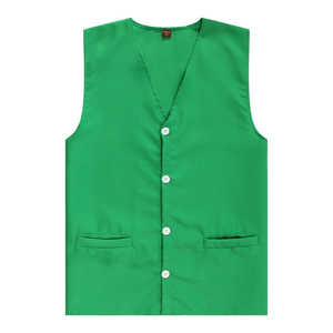 เสื้อกั๊กผู้ชายลำลอง คอวี ผ้าโพลีเอสเตอร์ ชั้นเดียว กระดุมติด จุของได้เยอะ สไตล์บ็อกเซอร์ ใส่สบาย ระบายอากาศดี เหมาะสำหรับฤดูร้อน ซักได้ - Product Image 1