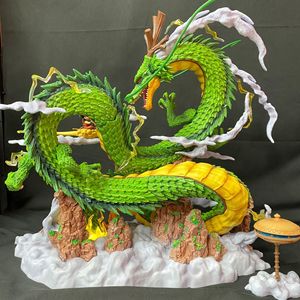Figura Coleccionable Dragon Bell de 46.5CM, <span class=keywords><strong>Shenron</strong></span> con Goku Niño, Dragón de los Deseos con Luz, Juguete de Anime, Estatua de Regalo con Caja de Lujo - Product Image 2