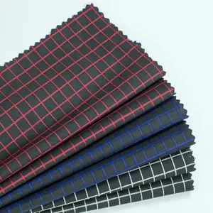 jiangsu check strip woven kids yarn dyed plaid design 100% cotton school uniform fabric for shirt