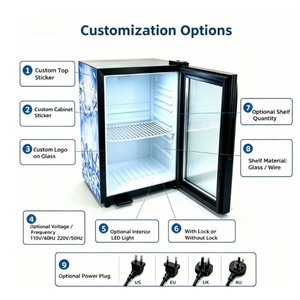 Mini Refrigerador Portátil Nuelead Ne-52c de Bajo Consumo Energético y Enfriamiento Rápido con Luz - Product Image 2