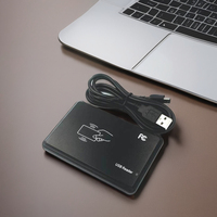 Lecteur de carte RFID Smart Chip NFC et outil d'écriture d'URL avec interface USB fréquence 13.56MHz