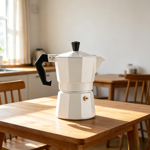 Caffettiera Moka in Lega di Alluminio per Alimenti, Multi-Capacità 150/300/450ml, Stile Italiano, Ecologica per Casa - Product Image 2