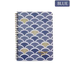 2025 Spiral Wire-O Bound 365 Daily Weekly <strong>Planner</strong> Agenda Notebook A5 Size Fabric PP 12 Monthly Tabs Big Back Paper Pocket - Product Image 5