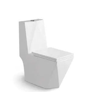 थोक सफेद रंग सिरेमिक आधुनिक बाथरूम सेनेटरी वेयर रिमलेस वन पीस शौचालय