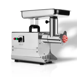 Zica #32 1500W Electric Stainless Steel Commercial Grade Meat Grinder & Sausage Stuffer 660 LBS Per/Hr