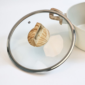 -Piece Granite tráng <span class=keywords><strong>Cookware</strong></span> Set nhôm quay 3 mét chậu đồ dùng với lớp phủ không dính - Product Image 3