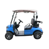 Voiturette de golf de luxe 2 places, idéale pour les courts trajets, les voyages en pleine nature et le transport des membres, conception intelligente