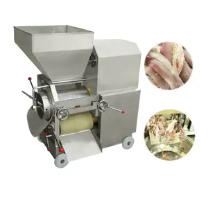 Desossador de aço inoxidável profissional novo tipo, equipamento de processamento para desossar carne de peixe, máquina separadora de ossos