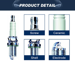Bougie d'allumage haute performance à électrode en cuivre pour moteur de voiture - Product Image 4