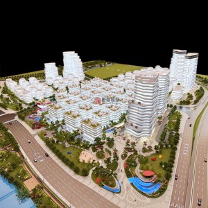 Kit de Maquette Architecturale Urbaine Moderne Personnalisable pour la Planification Urbaine, Solution de Projet de Conception de Modèles 3D de Haute Qualité, Vente en Gros Fabricant - Product Image 5