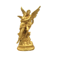 Célèbre déesse lumière ange Statue extérieur jardin famille cour décoration résine Sculpture Art fibre de verre Eros Sculpture