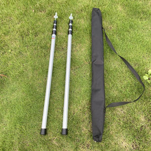 Poteaux de tente populaires, réglables, en aluminium, légers, pour le camping - Product Image 4