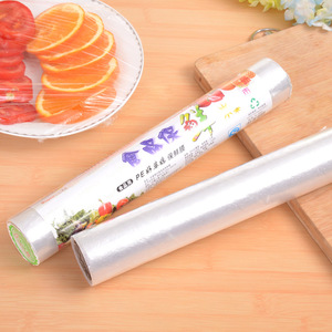 Food Grade <b>Stretch</b> <b>Wrap</b> 30cm X 300m Cylinder Kitchen Use Freshness Preservation - Product Image 1