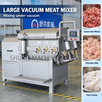 Machine à mélanger la viande sous vide pour les lignes de production de saucisses