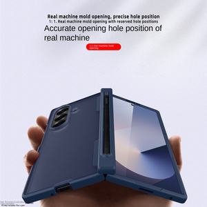 Funda para Samsung <span class=keywords><strong>Galaxy</strong></span> Z Fold 7 con Protector de Pantalla Integrado Translúcido [Soporte para <span class=keywords><strong>S</strong></span> Pen] [Protección de Bisagra] Funda Antigolpes - Product Image 4