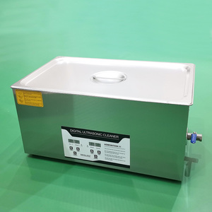 Nettoyeur à ultrasons numérique à jet d'eau électrique, double fréquence 28KHz/40KHZ, 3L, en acier inoxydable - Product Image 1