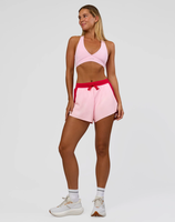 Shorts de sport légers les plus vendus, séchage rapide, fentes latérales de 3 pouces, shorts de gym taille haute, shorts de course avec doublure pour femmes