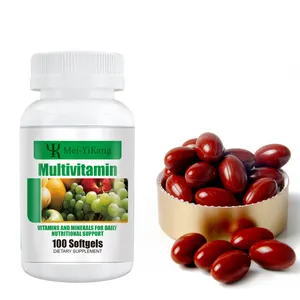 Пользовательские высококачественные диетические витамины и минералы для питательных Поливитаминных мягких капсул для мужчин и женщин