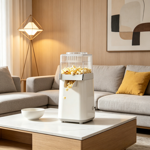 <span class=keywords><strong>Machine</strong></span> à Popcorn Aromatisé 1200W, Idéale pour la Préparation de Popcorn, <span class=keywords><strong>Machine</strong></span> à Popcorn à Circulation d'Air Chaud pour une Moindre Génération de Calories - Product Image 5