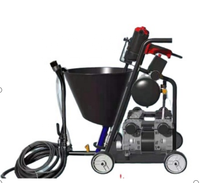 Machine de pulvérisation de mortier de plâtre de mastic étanche