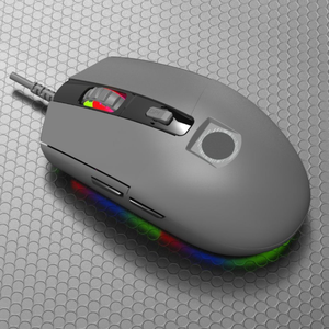 Souris de jeu filaire USB personnalisée <span class=keywords><strong>Hotlist</strong></span> avec déverrouillage par empreinte digitale, personnalisée pour la confidentialité, 3200 DPI, souris optique, stock, rétroéclairage RVB - Product Image 1