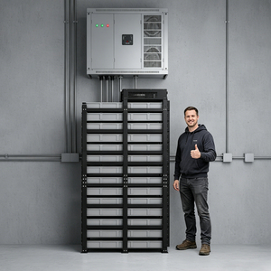 Industrial Commercial Energy Storage ASGOFT High Voltage 50kWh 100kWh LifePO4 Battery Solar 204.8V-716.8V on <b>Grid</b> <b>Grid</b> <b>Systems</b> - Product Image 2