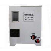 Machine de raffinage automatique de métaux précieux, machine d'électrolyse de l'or à partir de déchets électroniques avec PLC et pompe, taux de récupération élevé