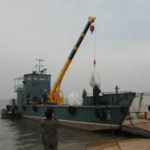 Thuyền nâng JIB Kính thiên văn du thuyền thủy lực biển boong Knuckle Boom Cần Cẩu biển