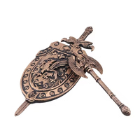 Nouvel ensemble d'épées jouets pour enfants EPT, couleur bronze, kit d'armes, outils militaires, jouets pour garçons, épées militaires