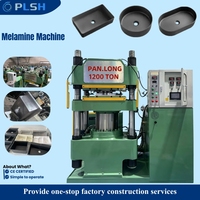 Machine de moulage de lavabos en mélamine 1200 tonnes de technologie taïwanaise, certifiée CE, presse hydraulique automatique pour couvercles de toilettes, prix usine