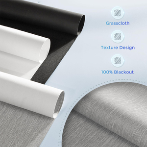 Tùy chỉnh kích thước hiện đại thông minh Wifi <span class=keywords><strong>Google</strong></span> Alexa cơ giới con lăn rèm đôi khung công nghiệp được xây dựng trong điện ngày đêm rèm - Product Image 3