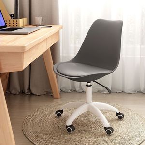 <span class=keywords><strong>Silla</strong></span> de Oficina Sencilla, <span class=keywords><strong>Silla</strong></span> de <span class=keywords><strong>Escritorio</strong></span> para el Hogar, Taburete con Respaldo, <span class=keywords><strong>Silla</strong></span> de Recepción, <span class=keywords><strong>Silla</strong></span> de Comedor Transparente Tipo <span class=keywords><strong>Tulip</strong></span>án - Product Image 5