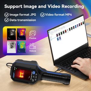 กล้องถ่ายภาพความร้อน NF-524 ความละเอียดอินฟราเรด 120x90 พร้อมเลเซอร์ชี้เป้า หน้าจอ LCD 2.8 นิ้ว กล้องอินฟราเรดแบบพกพา - Product Image 4