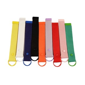 Bas quantité minimale de commande 3.2cm plaine porte-clés sac à dos lanières boucle colorée coton ceinture porte-clés personnalisé <span class=keywords><strong>Promotion</strong></span> lanière collège lanières - Product Image 1