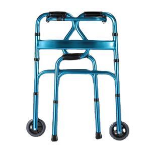 Ventas directas de fábrica Calidad médica Aluminio Plegable <span class=keywords><strong>Personas</strong></span> <span class=keywords><strong>mayores</strong></span> Ayudas para caminar Andador ligero Rollator - Product Image 1
