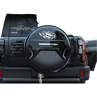 SZX nouvel état accessoire de voiture étanche en acier inoxydable couverture de pneu de secours pour BAIC BJ40 Performance pièces & Bj40 accessoires
