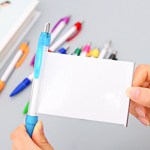 Cá nhân khuyến mại lịch biểu ngữ bút cờ bút cán kéo ra giấy biểu ngữ bút với biểu tượng tùy chỉnh - Product Image 6