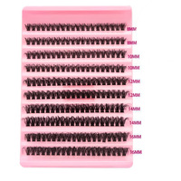 Yunhai Segments cils 0.05 marque privée bricolage cachemire cluster cils Kit bricolage Extension de cils Kit de voyage fournitures