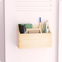 Support de rangement magnétique Mark Pen Pine, armoire de rangement, étui à crayons, adapté à l'école, à l'étude, au bureau, au studio