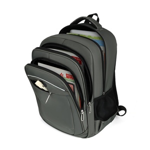 Mochila HAIBOWY Unisex para ordenador portátil de negocios, mochila impermeable para viajar a la universidad con cierre de cremallera USB para hombres y mujeres - Product Image 1