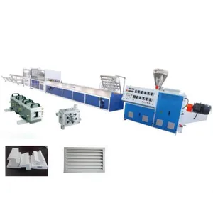 Extruder Technology Polymer Sand Upvc Window Profile Plastic Professional New Door And Window Profile Extrusion Production Line