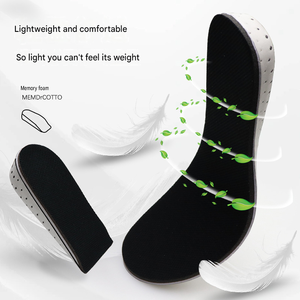 Soletta Interna EVA Traspirante, Antiurto e Assorbente per Vari Modelli di <span class=keywords><strong>Scarpe</strong></span> <span class=keywords><strong>Sportive</strong></span> con Aumento di Altezza - Product Image 1